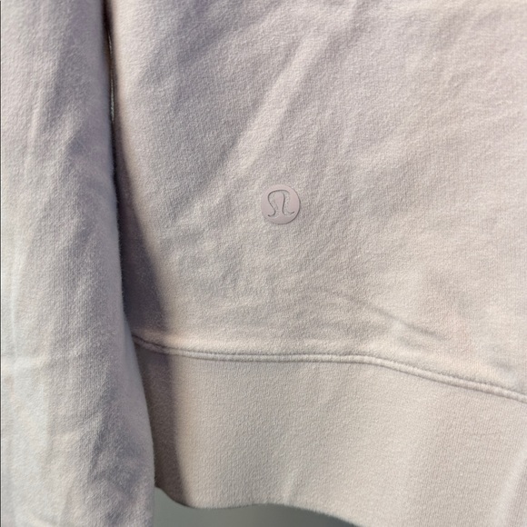 Lululemon Go Forward Pullover in the color Porcelain Pink size 12 - Picture 6 of 10